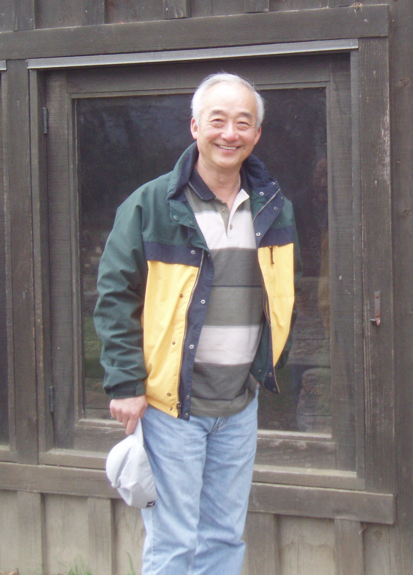 Dr. Spencer Lei smiling outdoors